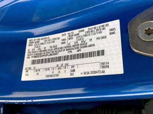 Used 2023 Ford Bronco Outer Banks w/ Sasquatch Package AWD/4WD image 33