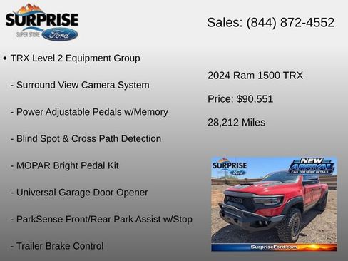 Used 2024 RAM 1500 TRX AWD/4WD image 17