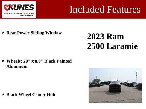 Used 2023 RAM 2500 Laramie AWD/4WD image 3