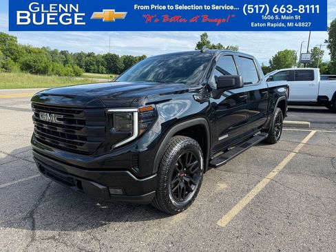 Certified 2023 GMC Sierra 1500 Elevation w/ LPO, Elevation Black Package AWD/4WD image 1