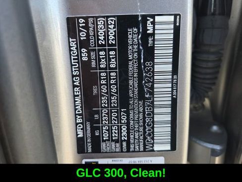 Used 2020 Mercedes-Benz GLC 300 image 19