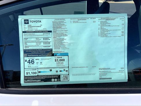 New 2026 Toyota Camry XSE FWD image 22
