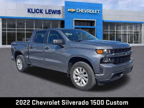 Used 2022 Chevrolet Silverado 1500 Custom AWD/4WD image 1