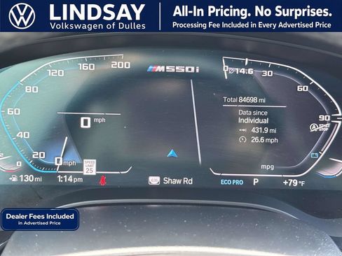Used 2020 BMW M550i xDrive w/ Executive Package AWD/4WD image 25