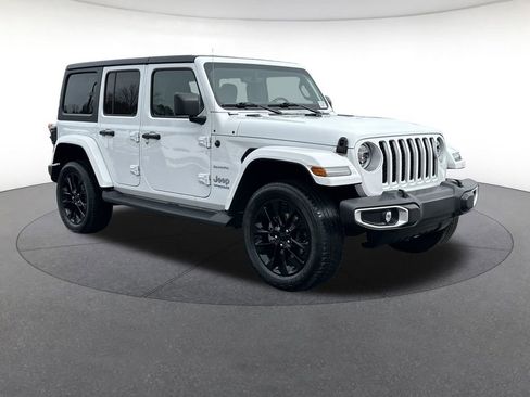 Certified 2021 Jeep Wrangler Unlimited Sahara 4xe w/ Cold Weather Group image 8