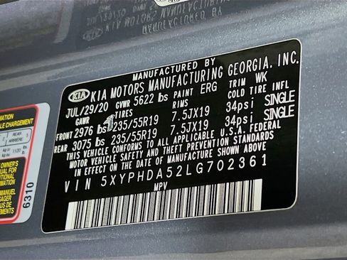 Used 2020 Kia Sorento EX AWD/4WD image 35