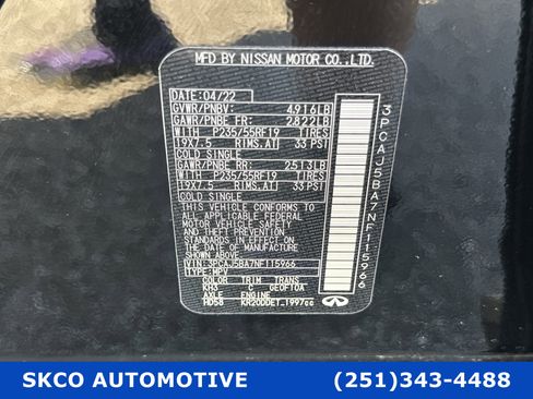 Used 2022 INFINITI QX50 Luxe image 29