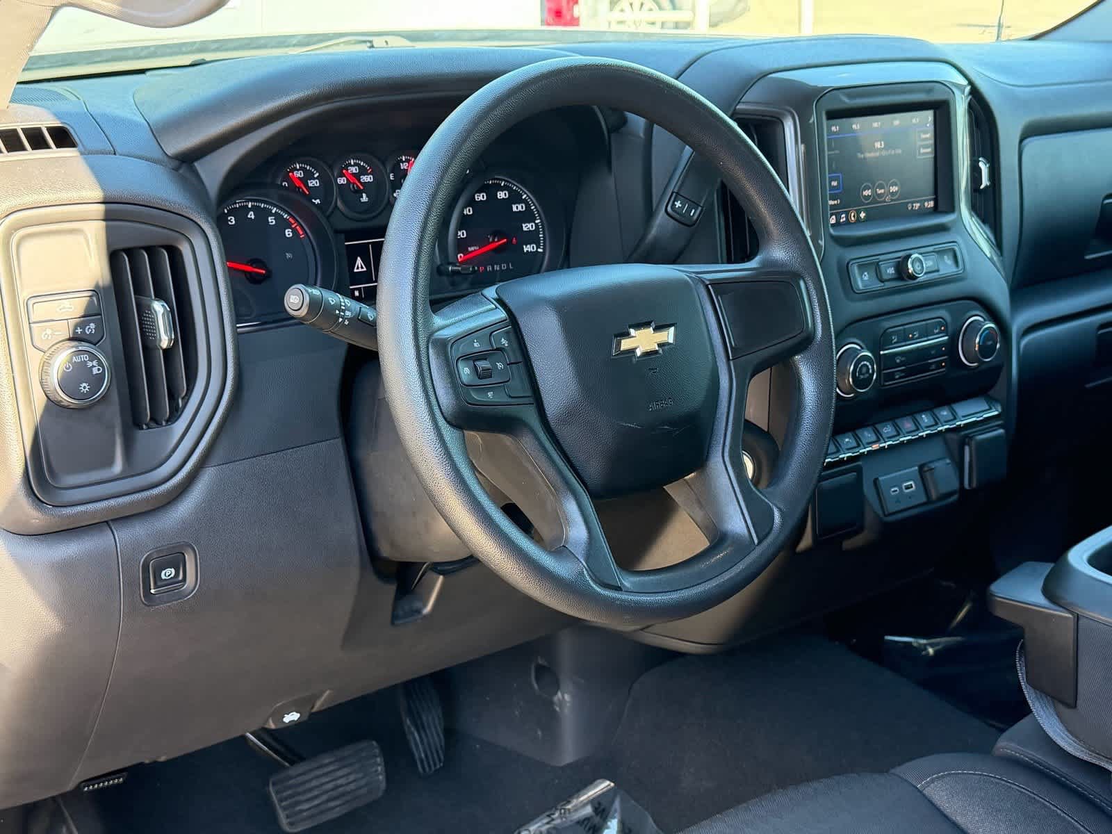 Used 2023 Chevrolet Silverado 1500 Custom w/ LPO, Dark Essentials Package RWD image 9
