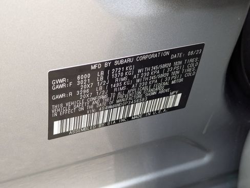 Used 2023 Subaru Ascent Touring AWD/4WD image 48