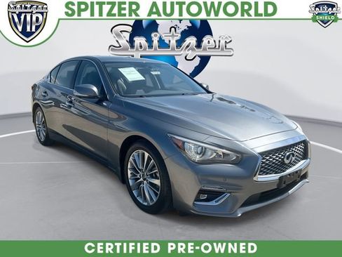 Used 2023 INFINITI Q50 Luxe w/ Cargo Package AWD/4WD image 1