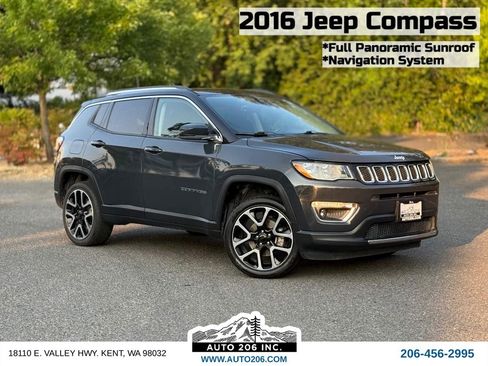 Used 2018 Jeep Compass Limited w/ Navigation Group AWD/4WD image 1