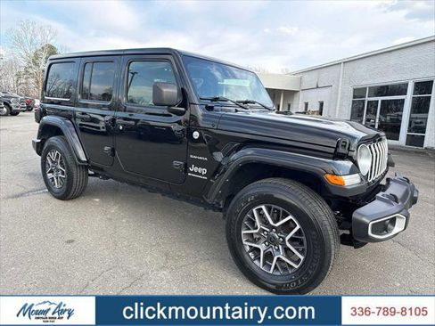 Certified 2024 Jeep Wrangler Unlimited Sahara AWD/4WD image 1