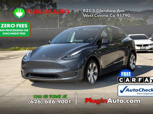 Used 2021 Tesla Model Y Long Range AWD/4WD image 1
