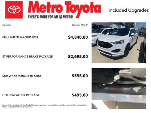Used 2020 Ford Edge ST w/ Equipment Group 401A AWD/4WD image 4