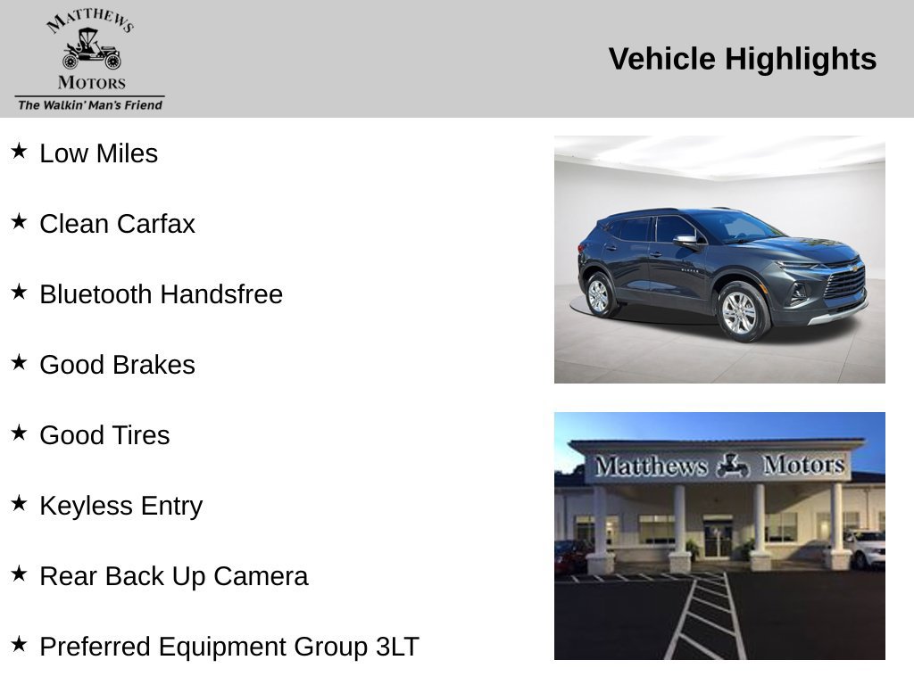 Used 2020 Chevrolet Blazer LT AWD/4WD image 14