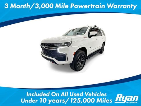 Certified 2021 Chevrolet Tahoe Z71 w/ Rear Media and Nav Package AWD/4WD image 1