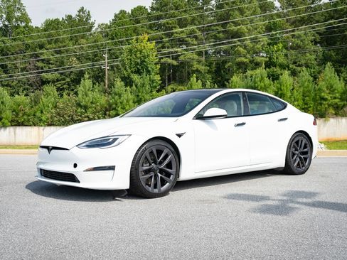 Used 2021 Tesla Model S Plaid AWD/4WD image 9