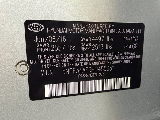 Used 2017 Hyundai Sonata Sport w/ Value Edition Package 02 FWD image 29