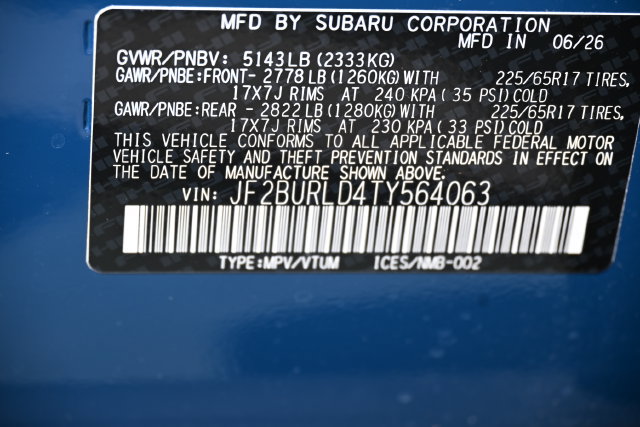 New 2026 Subaru Outback Wilderness AWD/4WD image 21