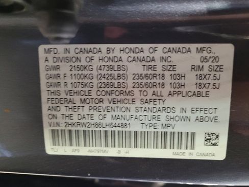 Used 2020 Honda CR-V EX-L image 33