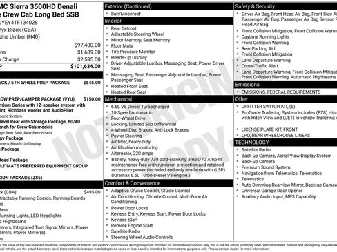 New 2026 GMC Sierra 3500 Denali Ultimate image 4