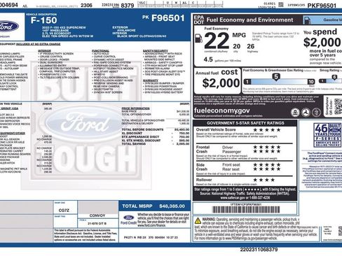 Used 2023 Ford F150 XL w/ STX Appearance Package image 27