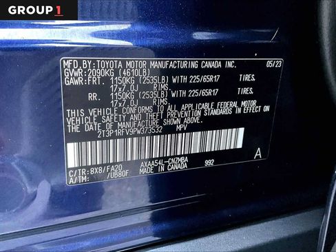 Used 2023 Toyota RAV4 XLE w/ Convenience Package AWD/4WD image 37