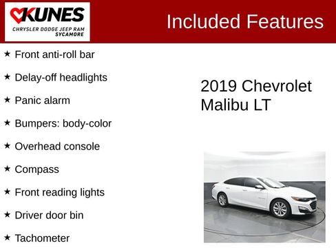 Used 2019 Chevrolet Malibu LT FWD image 4