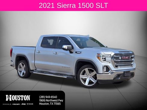 Used 2021 GMC Sierra 1500 SLT RWD image 1