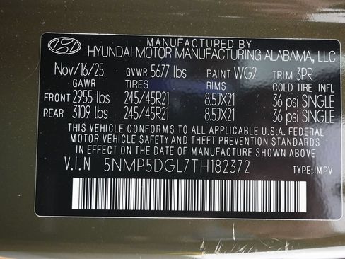 Used 2026 Hyundai Santa Fe Calligraphy AWD/4WD image 42