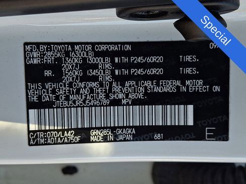 Used 2018 Toyota 4Runner Limited image 26