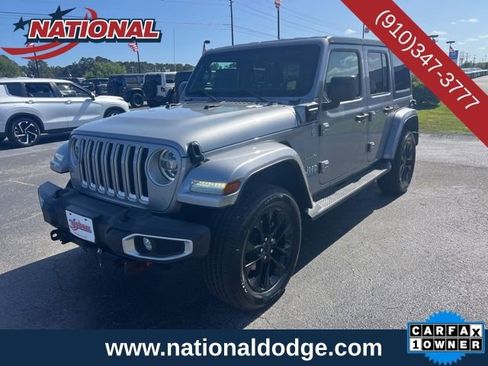 Used 2021 Jeep Wrangler Unlimited Sahara w/ Cold Weather Group AWD/4WD image 4