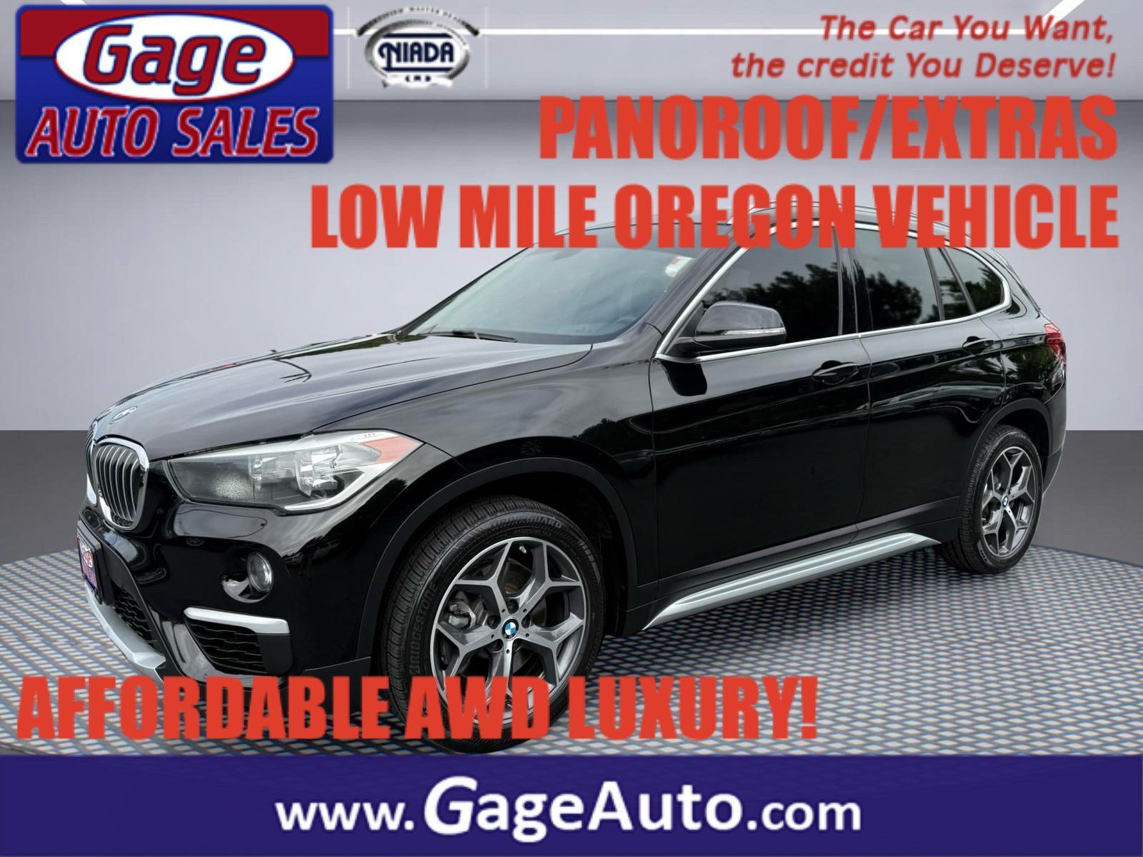 Used 2018 BMW X1 xDrive28i AWD/4WD image 1