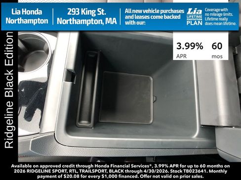 New 2026 Honda Ridgeline Black Edition image 24