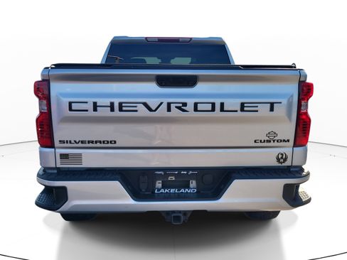 Used 2022 Chevrolet Silverado 1500 Custom w/ LPO, Dark Essentials Package RWD image 5
