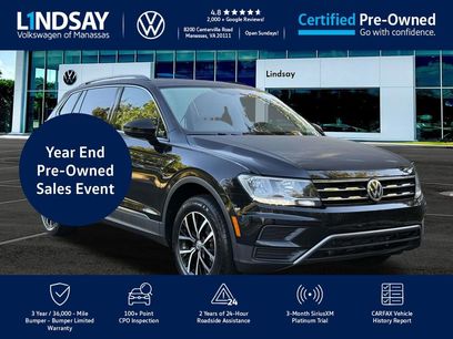 Certified 2021 Volkswagen Tiguan SE w/ Panoramic Sunroof Package