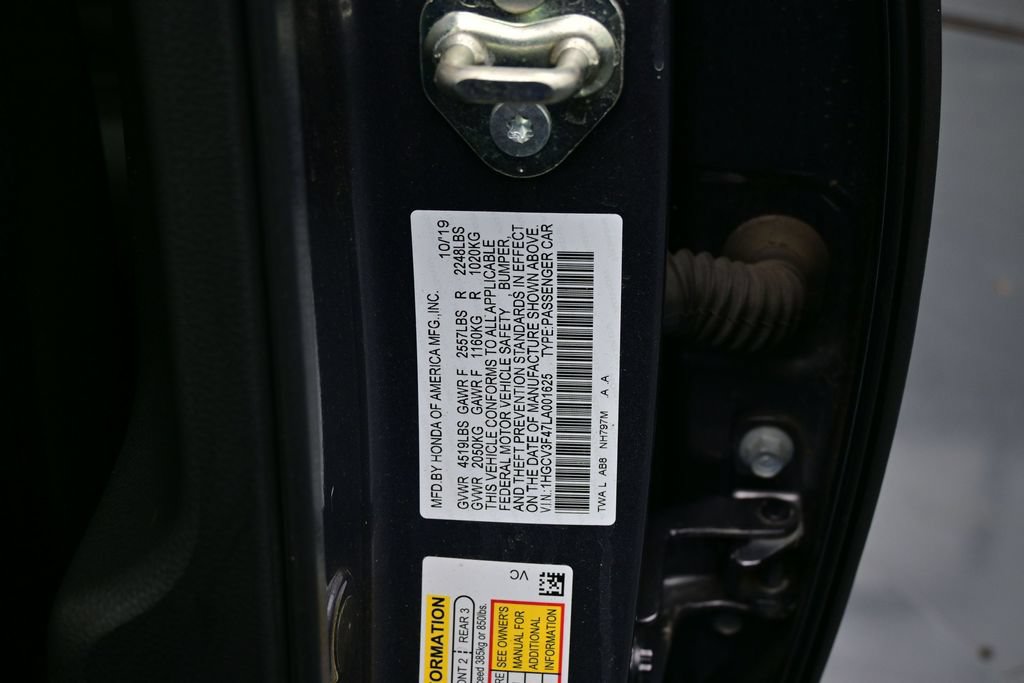 Certified 2020 Honda Accord EX image 21