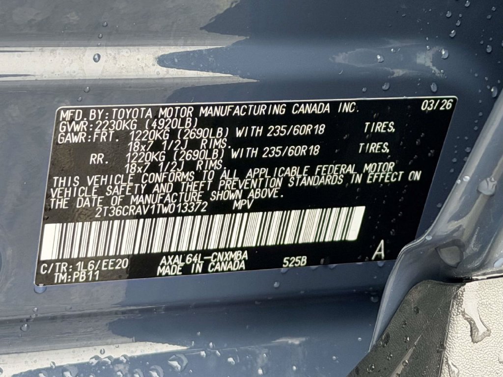 Certified 2026 Toyota RAV4 XLE Premium AWD/4WD image 26