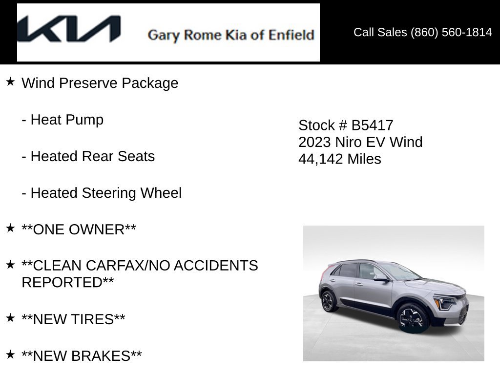 Used 2023 Kia Niro Wind w/ Wind Preserve Package FWD image 7