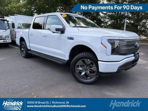 Used 2025 Ford F150 Lightning Lariat AWD/4WD image 1