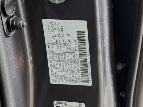 New 2026 Honda Odyssey EX-L image 40