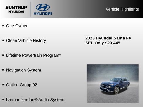 Used 2023 Hyundai Santa Fe SEL w/ Premium Package AWD/4WD image 8