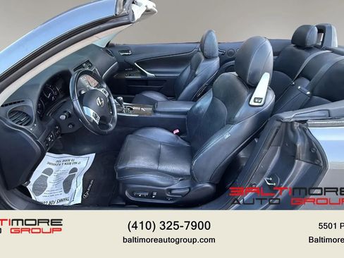 Used 2012 Lexus IS 250C w/ Luxury Pkg RWD image 13