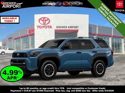 New 2026 Toyota 4Runner TRD Off-Road Premium AWD/4WD image 1