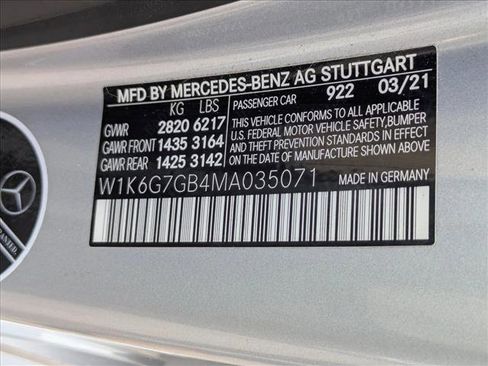 Certified 2021 Mercedes-Benz S 580 4MATIC Sedan image 23