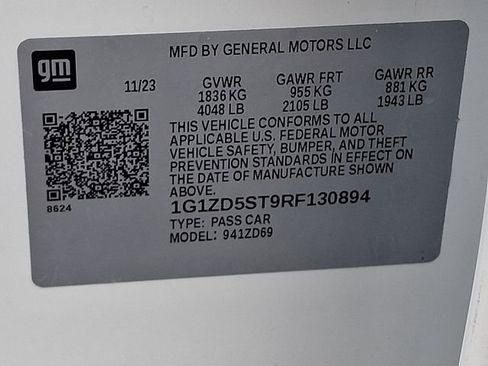 Used 2024 Chevrolet Malibu LT FWD image 27