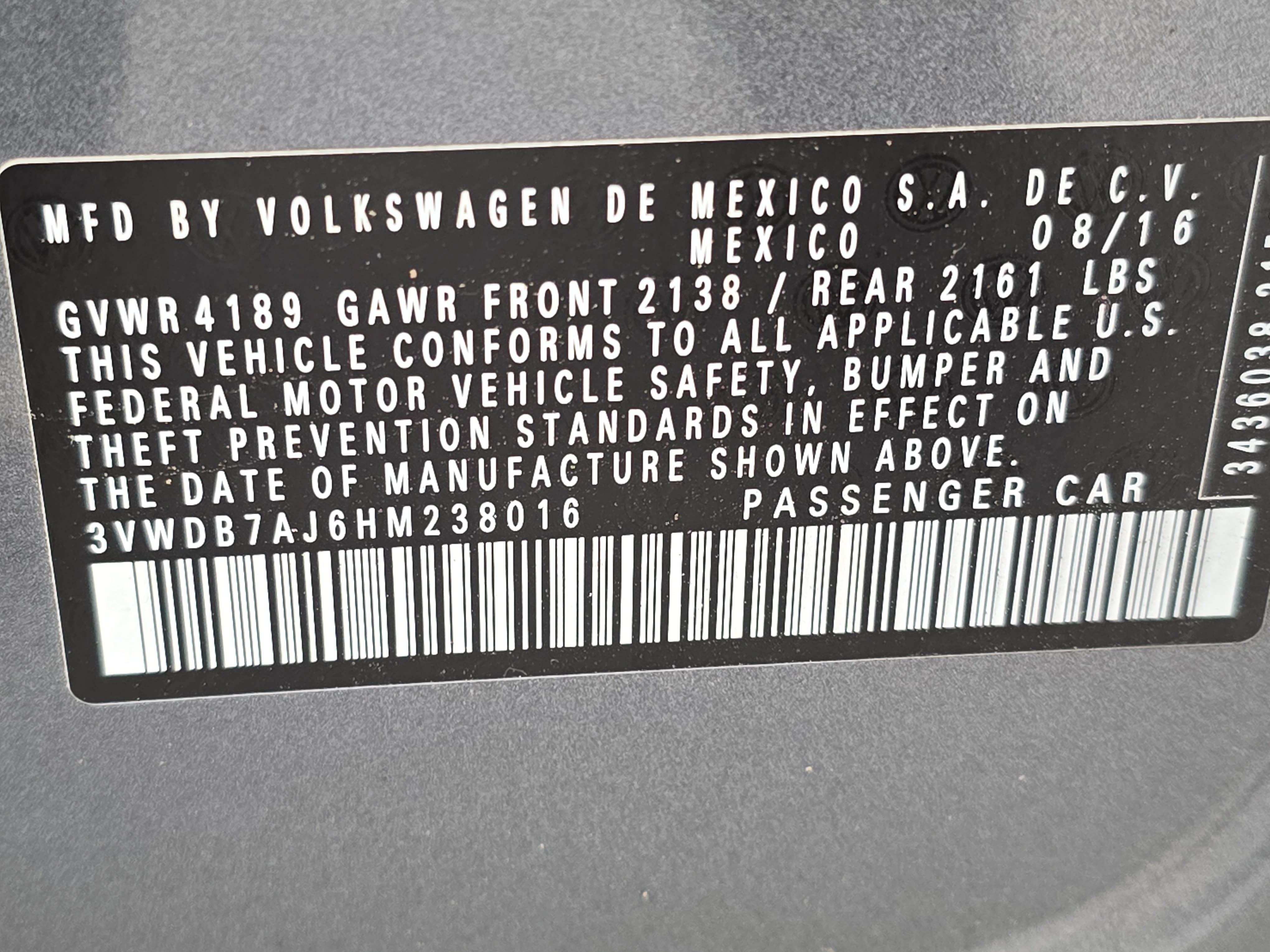 Used 2017 Volkswagen Jetta SE FWD image 35