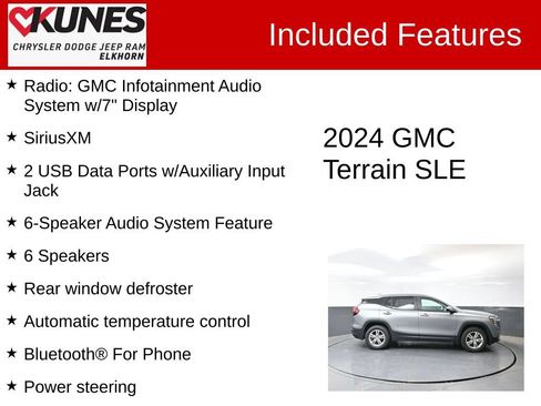 Used 2024 GMC Terrain SLE FWD image 3