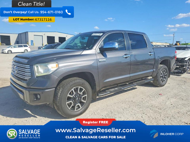 Used 2014 Toyota Tundra Platinum AWD/4WD image 1