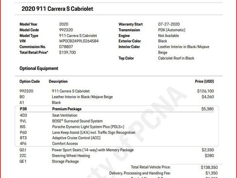 Certified 2020 Porsche 911 Carrera S image 12